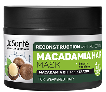 Маска Dr.Sante Macadamia Hair Відновлення та захист 300 мл